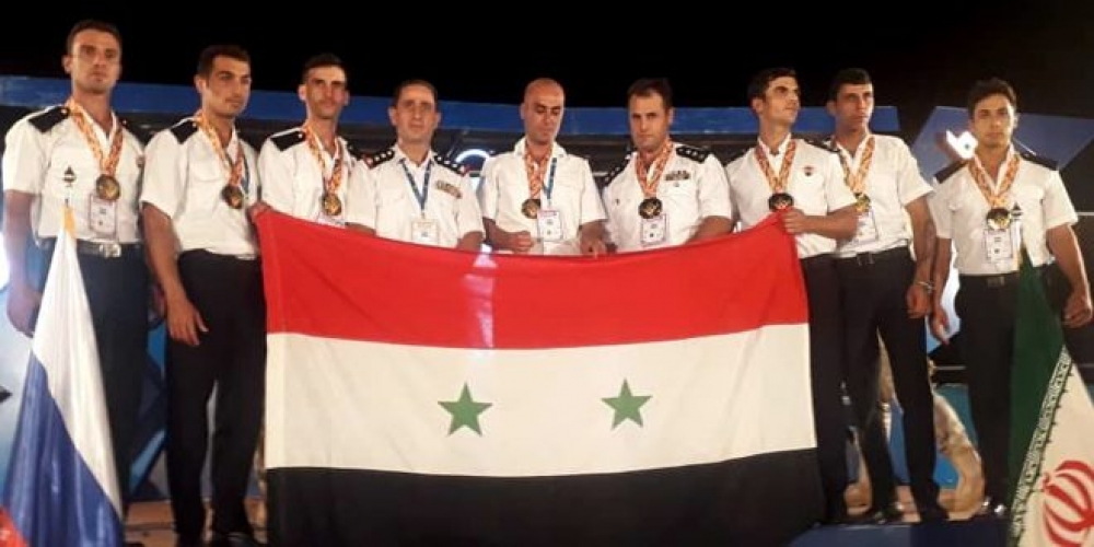 غواصو القوى البحرية يحرزون المركز الثالث في بطولة جيوش العالم للغوص العميق