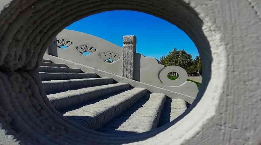 الصين تكشف عن جسر مصنوع بتكنولوجيا الطباعة الثلاثية الأبعاد