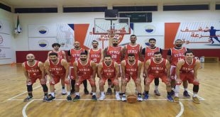 منتخب سورية لكرة السلة يلتقي اليوم فريق الشارقة