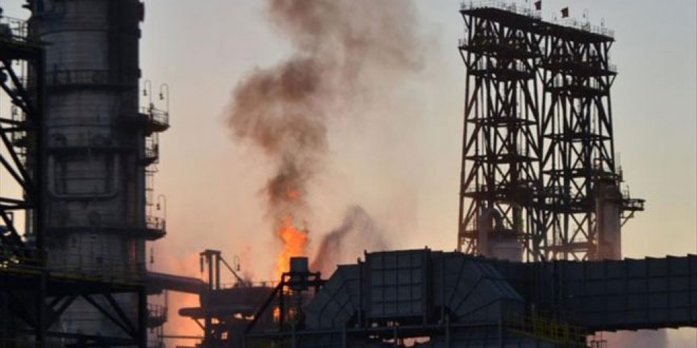 انفجار وحريق في مصفاة للنفط شمال غرب تركيا