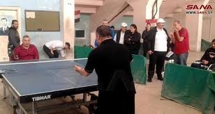 بمشاركة /57/ جريحا اختبارات لانتقاء المواهب الرياضية من جرحى الجيش في حمص