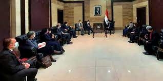 وزير الصحة حسن الغباش يبحث مع مع رئيس اللجنة الدولية للصليب الأحمر سبل التعاون حول عمل القطاع الصحي