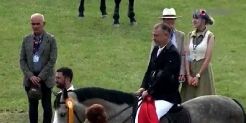 الفارس /عامر ناصر/ أولاً بالبطولة الدولية لقفز الحواجز في رومانيا