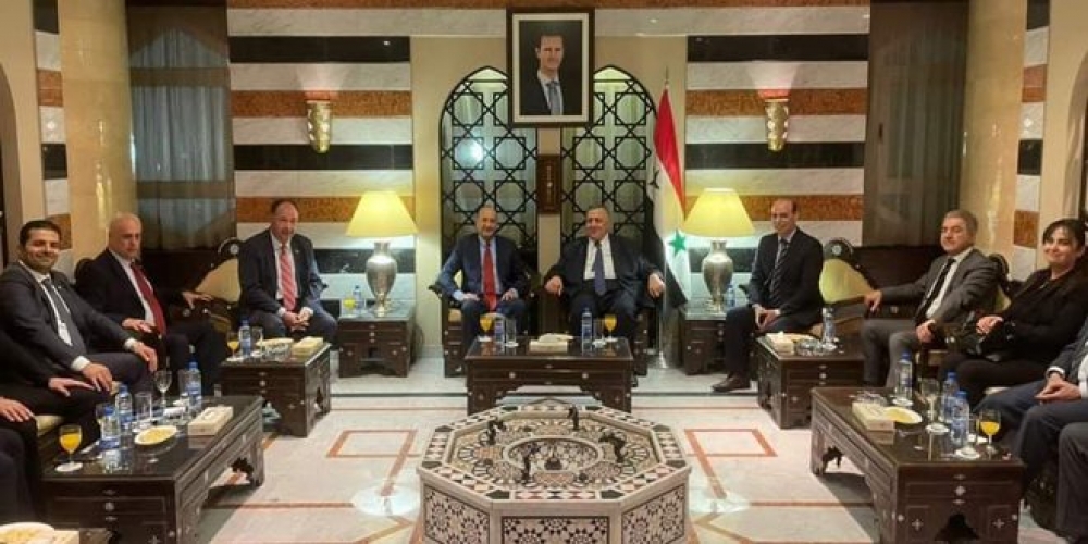 حموده صباغ: العمل على تطوير العلاقات البرلمانية بين سورية والباراغواي