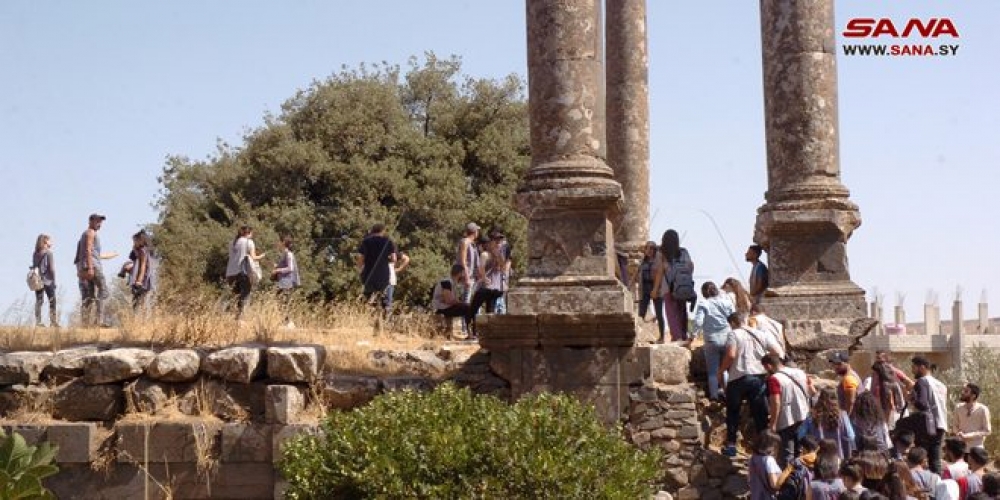 / حجر وأثر/.. مبادرة للتعريف بالمواقع الأثرية في السويداء