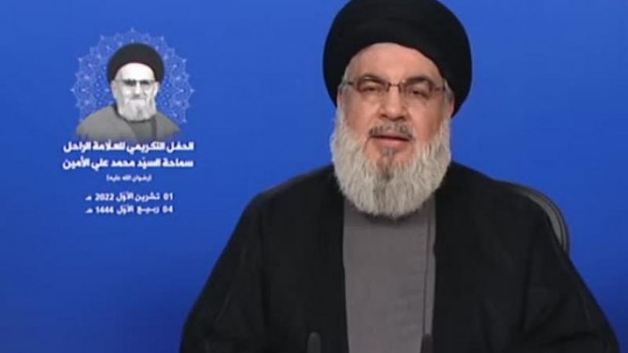 السيد نصر الله: أيام حاسمة بملف ترسيم الحدود البحرية