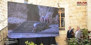 روسيا تقدم محطة توليد كهرباء بالطاقة الشمسية لـ دير مار تقلا في معلولا   