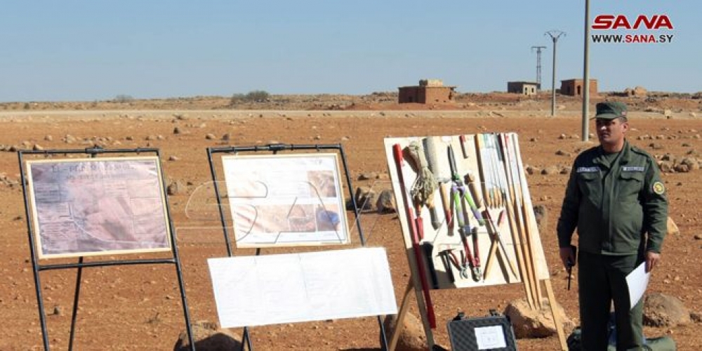 البعثة الإنسانية الأرمنية تنتهي من إزالة الألغام ومخلفات الإرهاب في قرية البرج بريف حلب