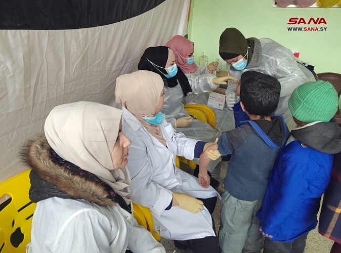 مدتها ثلاثة أشهر وتستهدف 36 ألف تلميذ... إطلاق حملة للقاح المدرسي في الحسكة
