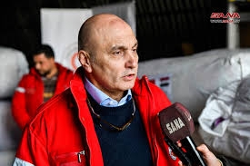 الهلال الأحمر السوري يتسلم مساعدات إنسانية مقدمة من الجالية الصينية في سورية