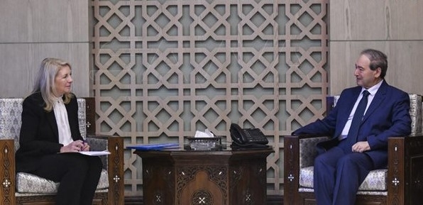 المقداد يبحث مع المديرة التنفيذية لليونيسيف مجالات التعاون وخاصة ما يتعلق بالاستجابة لتداعيات الزلزال