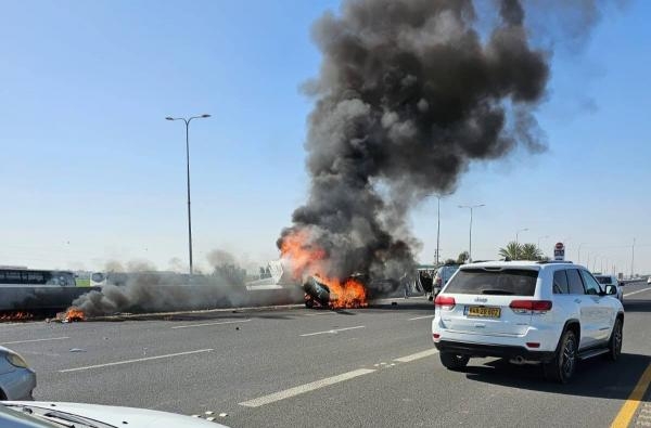 مصرع إسرائيليين اثنين بتحطم طائرة خفيفة في النقب جنوب فلسطين المحتلة