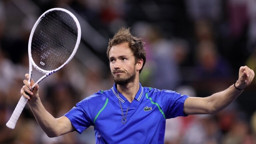 الروسيان روبليف ومدفيديف إلى ثالث أدوار بطولة إنديان ويلز الأمريكية للتنس