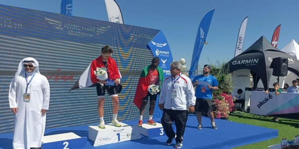 سورية تحرز ذهبية  في بطولة غرب آسيا للترايثلون