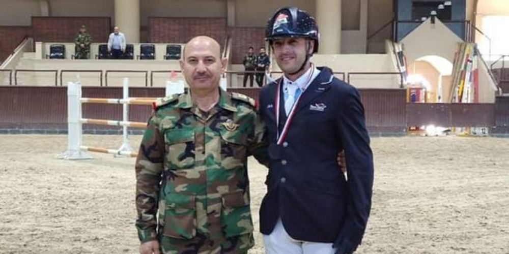 الفارس (محمد جوبراني) يحرز لقب الفئة العليا لبطولة رمضان لقفز الحواجز