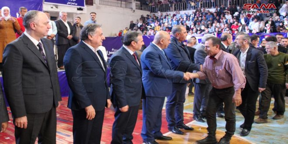 تكريم 1000عامل وعاملة بعيد العمال بحلب