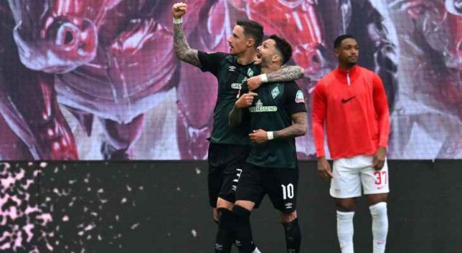 فريق لايبزيغ يتغلب على ضيفه فيردر بريمن في الدوري الألماني