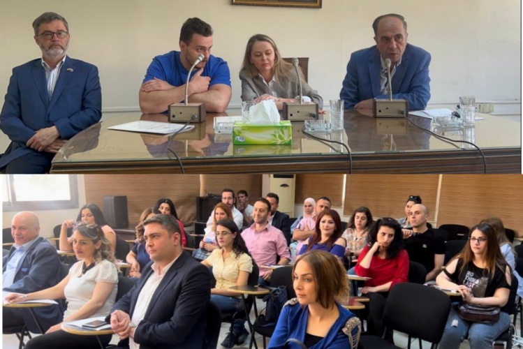 وفد روسي يلتقي صحفيين سوريين زاروا موسكو العام الماضي ضمن مشروع (الجيل الجديد)