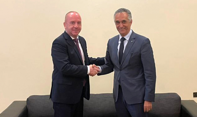 وزير السياحة يبحث مع نظيريه السعودي والأردني آفاق التعاون السياحي