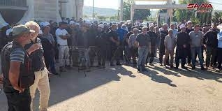 أهلنا في الجولان السوري المحتل يبدؤون إضراباً رفضاً لإجراءات الاحتلال الإسرائيلي
