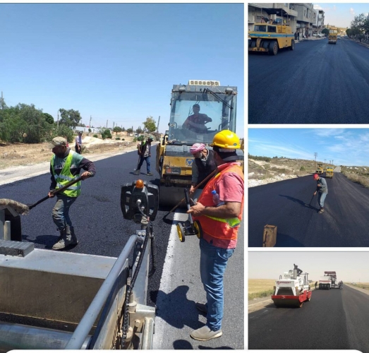 المواصلات الطرقية في حمص: عشرات المحاور والمواقع الطرقية ضمن خطة صيانة الطرق المركزية بحمص