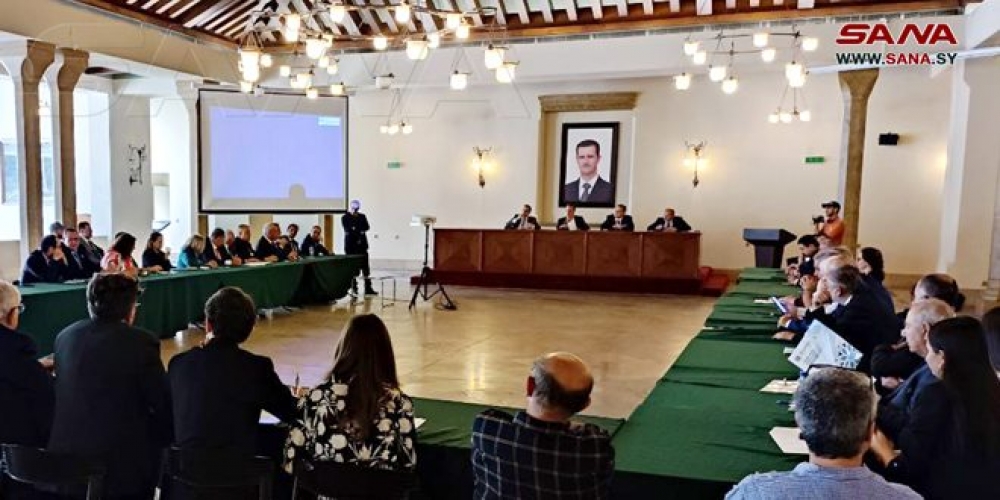 في يومه الثاني… قضايا التعاون الاقتصادي والتجاري محور المؤتمر الاستثنائي الخمسين بين سورية ودول فيا آراب