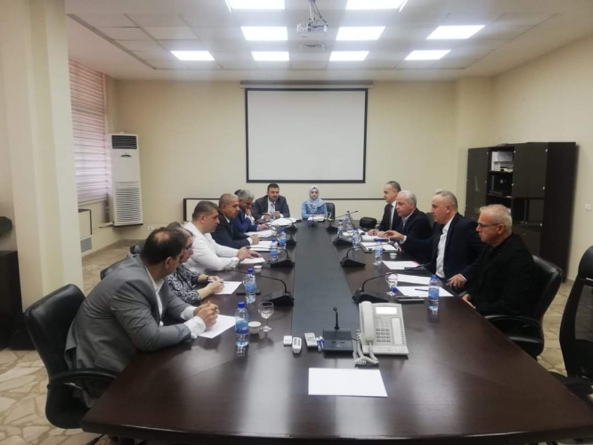 مناقشة تطورات خدمة الدفع الإلكتروني للمؤسسة العامة لنقل وتوزيع الكهرباء