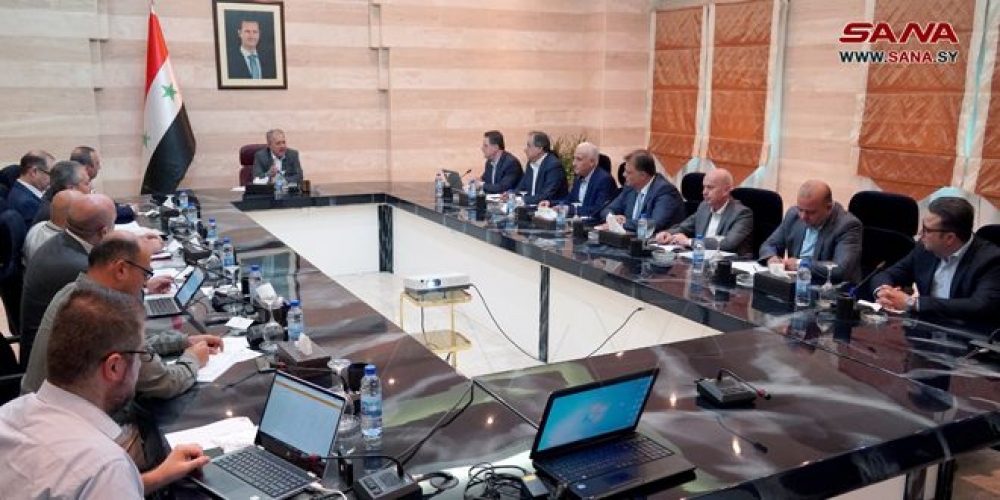 خطوات دعم المتضررين ومعالجة تداعيات الزلزال محور اجتماع لمجلس إدارة الصندوق الوطني لدعم المتضررين من الزلزال برئاسة المهندس عرنوس