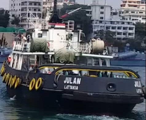 المديرية العامة للموانئ البحرية: إنجاز عمليات صيانة للقاطر جولانضمن مرفأ اللاذقية بخبرات وطنية