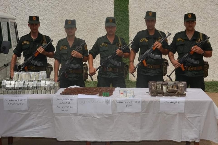 الجزائر تحبط تهريب كميات هائلة من المخدرات قادمة من المغرب