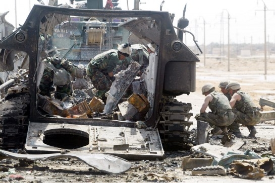 المقاومة العراقية قررنا تحرير العراق من الاحتلال الأمريكي عسكرياً وحسم الأمر