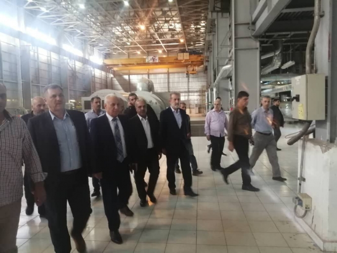 80 ميغا واط تضيفها المجموعة البخارية الأولى في محطة الزارة بعد إنهاء صيانتها