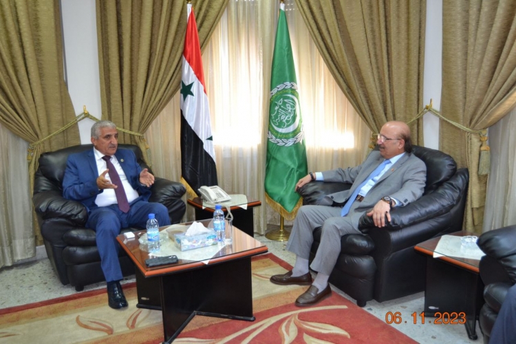 الدكتور العبيد يبحث مع سفير البحرين علاقات التعاون وسبل تطويرها