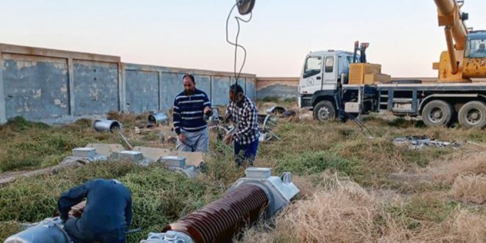 البدء بتركيب محولات كهربائية في ريف الرقة المحرر