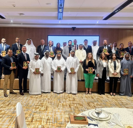 أكساد مُكرماً من الهيئة العربية للاستثمار والإنماء الزراعي بحفل تكريم الشركاء الاستراتيجيين في دبي