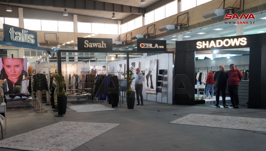 أكثر من 400 شركة في انطلاق معرض موتكس خان الحرير التصديري للألبسة والأقمشة