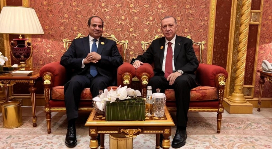 أردوغان الذي وصف الرئيس السيسي بالظالم الذي إغتصب السلطة في القاهرة
