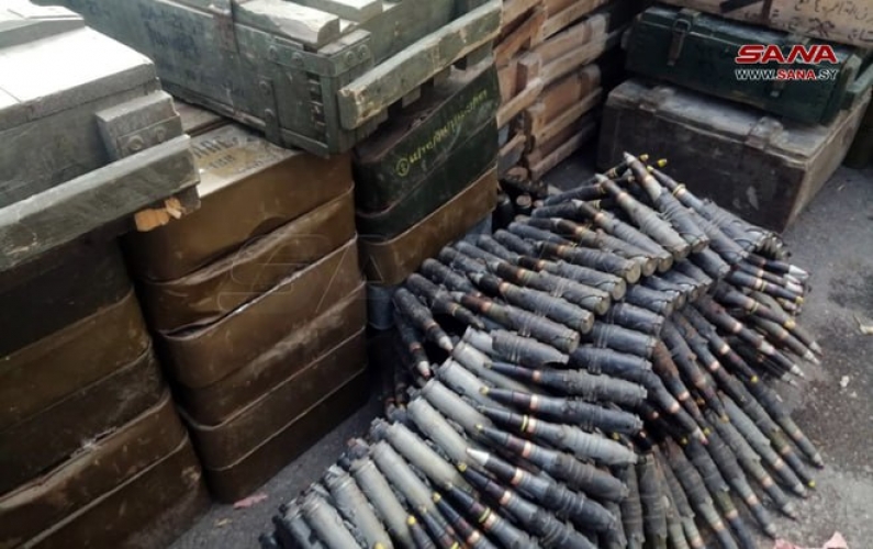 ضبط مستودع ذخيرة وإلقاء القبض على عدد من متزعمي “داعش” ببادية السويداء