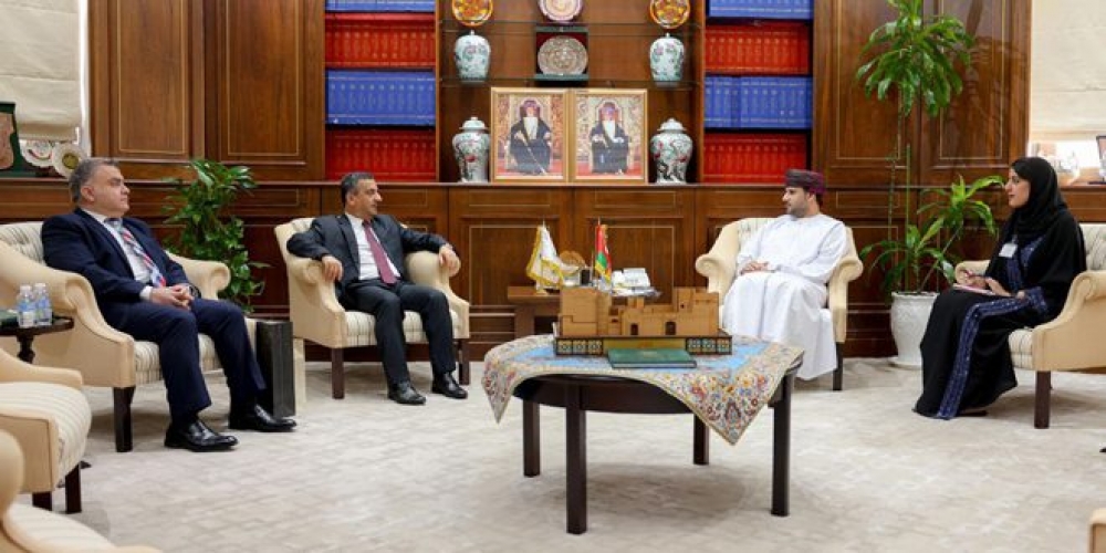 السفير ميا يبحث مع الرواس التحضيرات الجارية لانعقاد منتدى رجال الأعمال السوري العماني الثاني