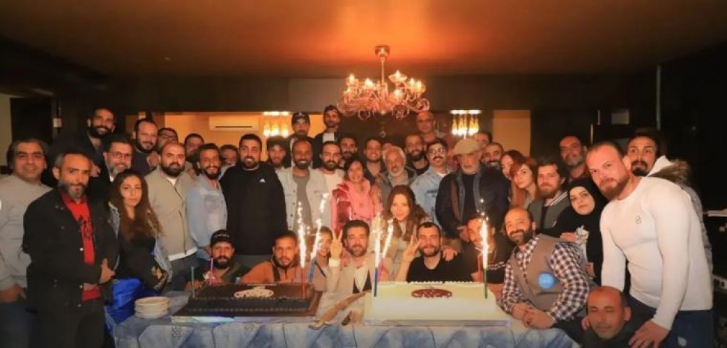 صناع مسلسل ولاد بديعة يحتفلون بإنتهاء التصوير 