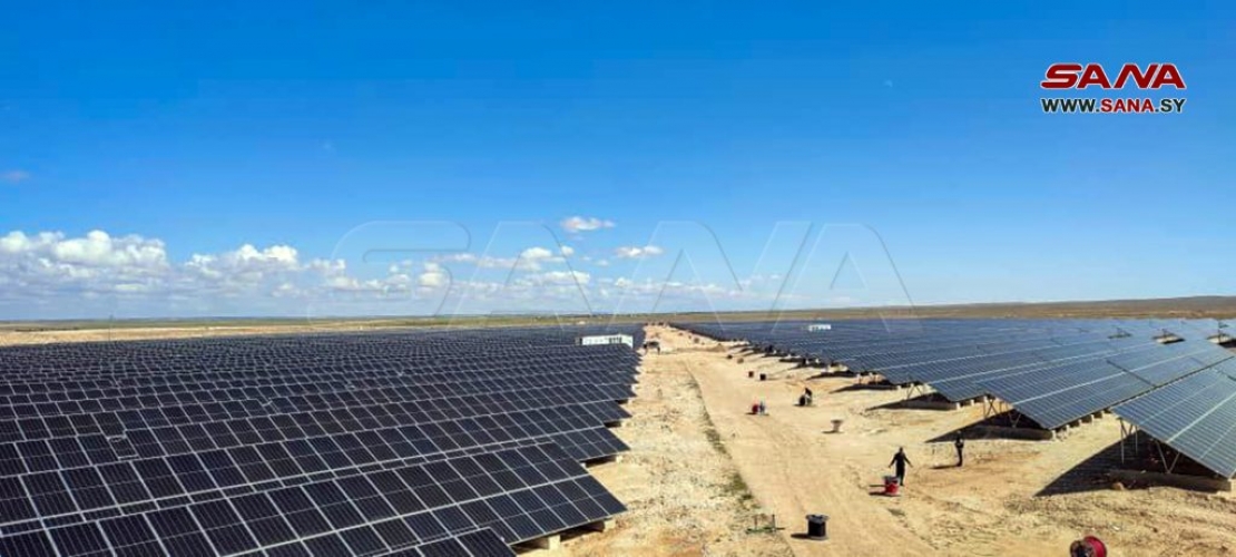 مشروع رائد في حسياء يدعم منظومة الكهرباء لإنتاج 60 ميغا واط من الطاقة الكهروشمسية