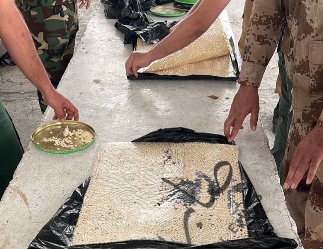 العراق يضبط 400 ألف حبة كبتاغون قادمة من السعودية