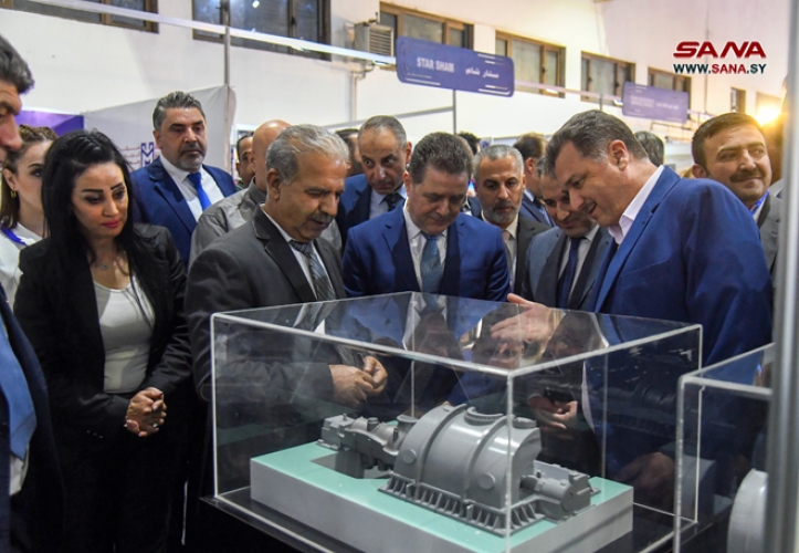 انطلاق سلسلة معارض سورية التخصصية للبناء والإسكان والكهرباء والصناعة