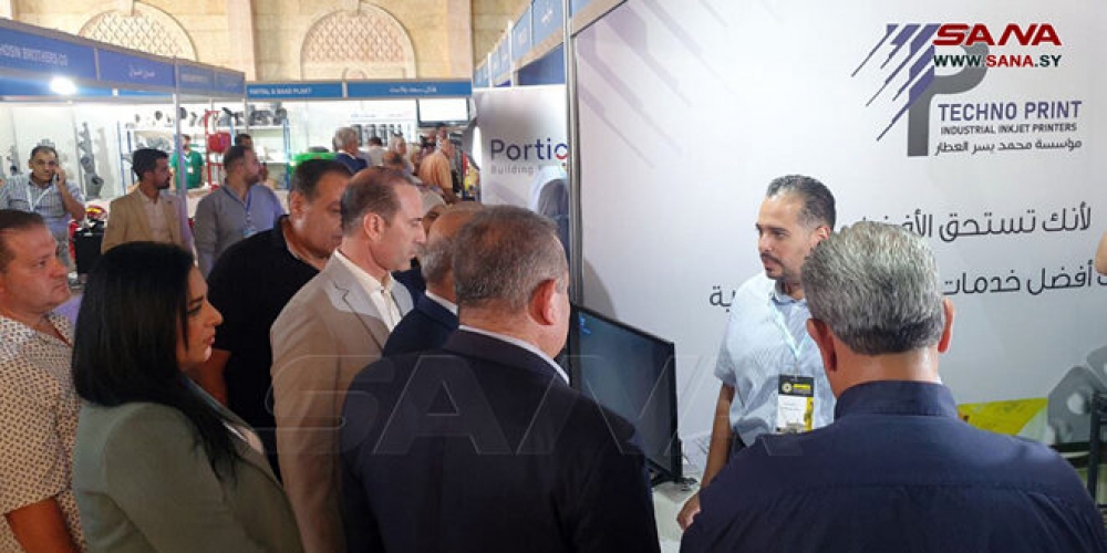 افتتاح المعرض العربي للبناء “أرابيكس” بحلب
