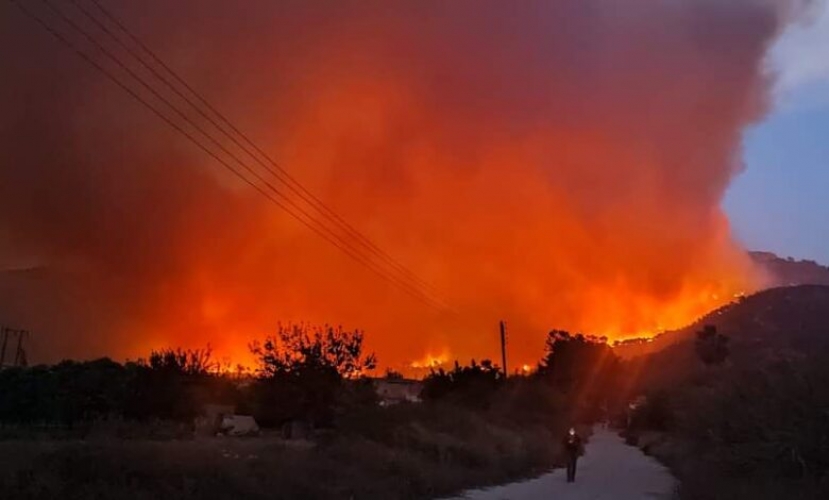 أكثر من 30 آلية لإخماد حريق البدروسية ومؤازرة من المحافظات