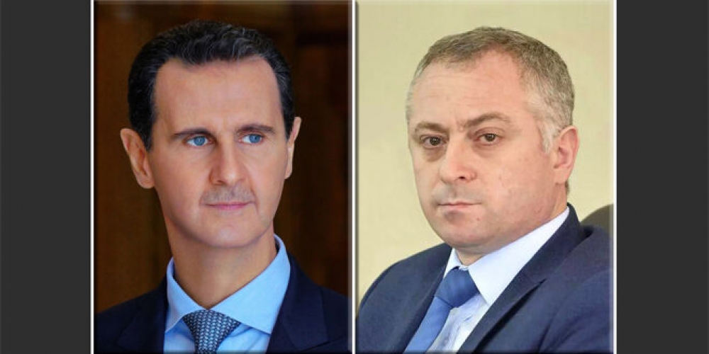 الرئيس الأسد يتلقى اتصالاً هاتفياً من القائم بصلاحيات الرئيس في أبخازيا يؤكد فيه وقوف بلاده مع سورية ضد الهجمات الإرهابية المنظمة