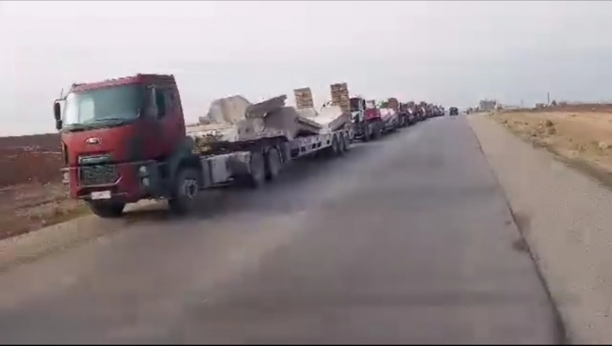 التحالف الدولي يعمل على إنشاء قاعدة جديدة له في عين العرب بريف حلب الشرقي