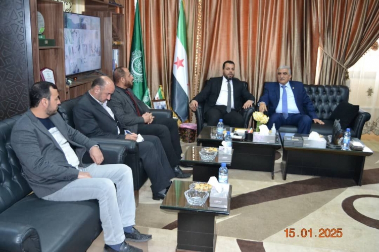 منظمة (أكساد) تستقبل وزير الزراعة والري في سورية الجديدة وبحث لآفاق التعاون المستقبلي