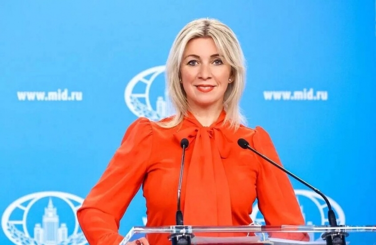 زاخاروفا تصف كلام زيلينسكي حول تبادل الأراضي.. 