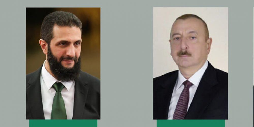 الرئيس الأذري يهنئ السيد الرئيس أحمد الشرع بمناسبة توليه مهام الرئاسة